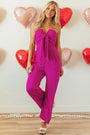 Bowknot Strapless Jumpsuit Florida Girl Fashion Boutique