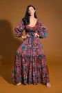 Paisley Maxi Dress FLYING TOMATO