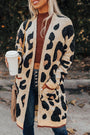 Leopard Print Midi Cardigan Florida Girl Fashion Boutique