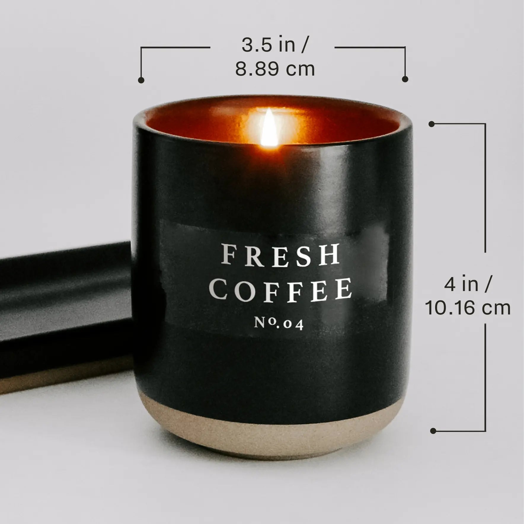Fresh Coffee 12 oz Soy Candle Sweet Water Decor