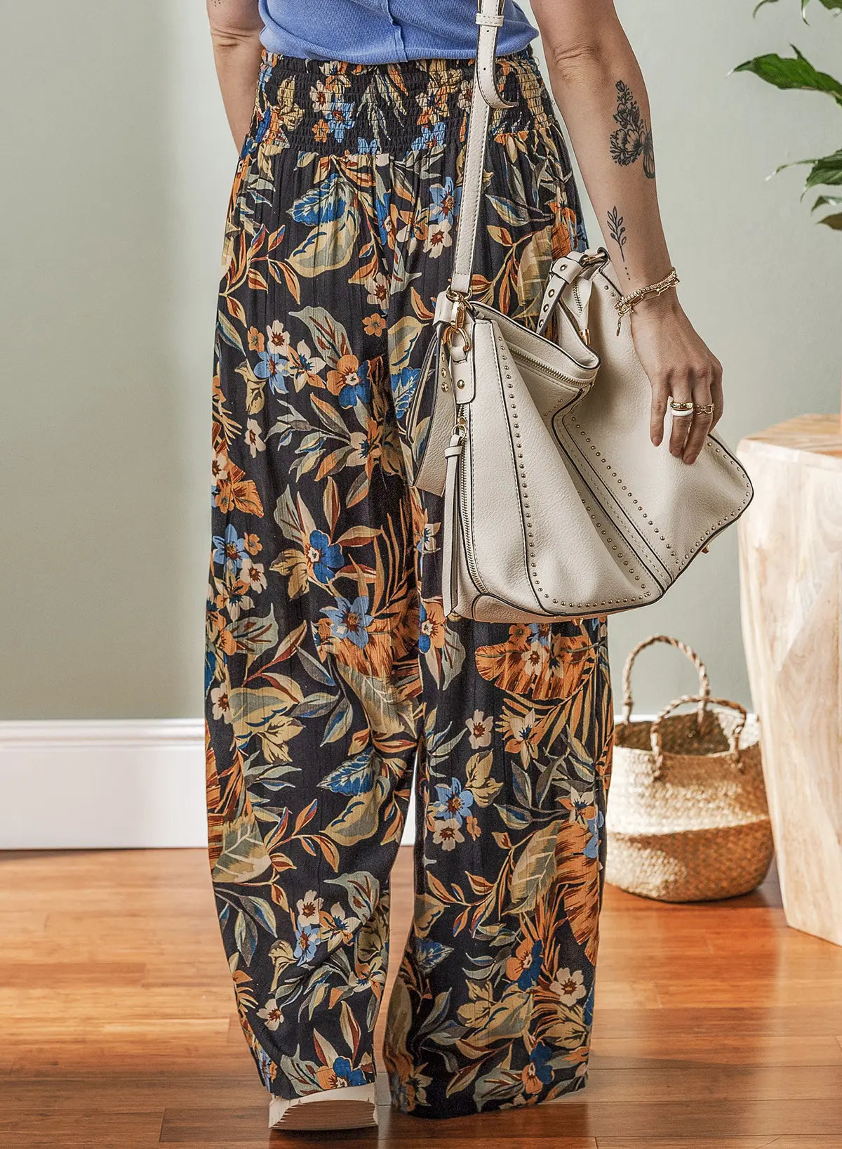 Tropical High Waist Pant Florida Girl Fashion Boutique