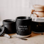 Fresh Coffee 12 oz Soy Candle Sweet Water Decor