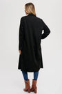 Faux Suede Coat Bluivy