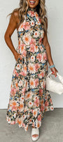 Boho Halter Maxi Florida Girl Fashion Boutique