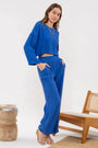 Cobalt Blue Two-Piece Set Florida Girl Fashion Boutique