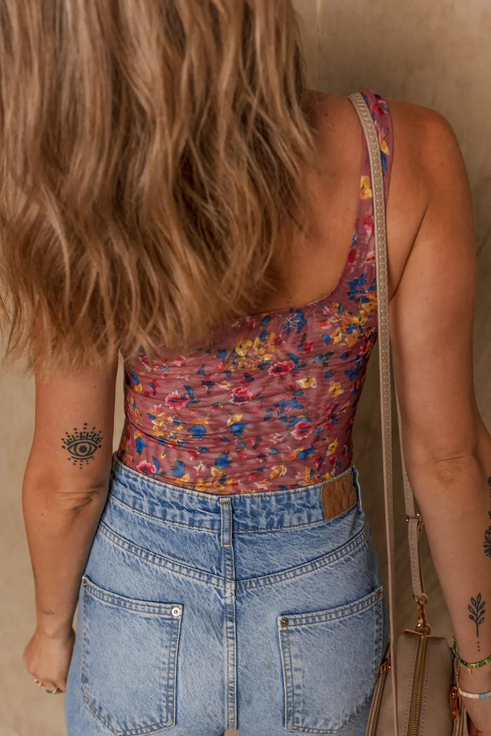 Bloom Babe Mesh Floral Bodysuit Florida Girl Fashion Boutique