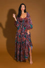 Paisley Maxi Dress FLYING TOMATO