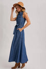 DENIM MAXI DRESS Bluivy