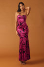 Velvet Printed Maxi FLYING TOMATO