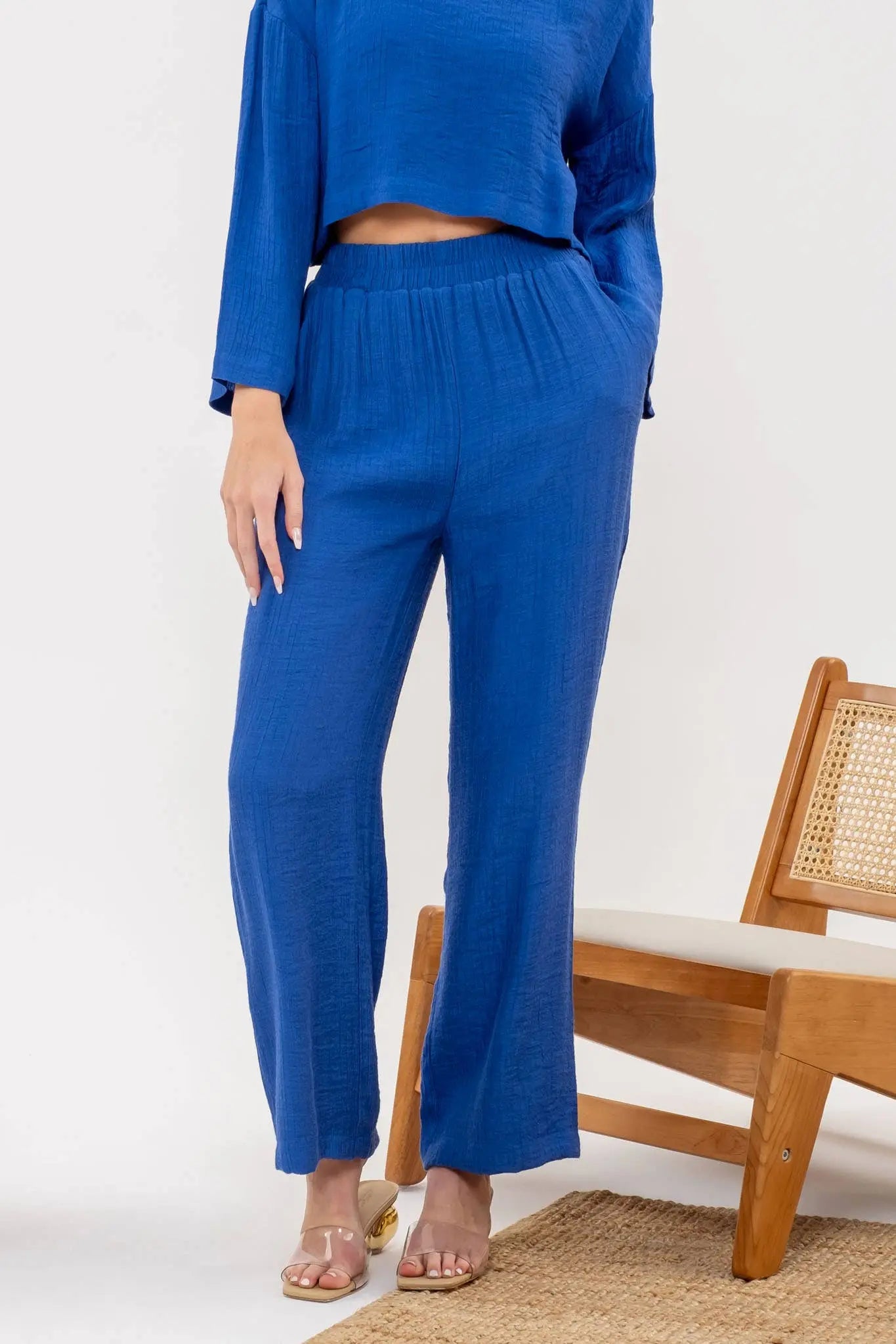 Cobalt Blue Two-Piece Set Florida Girl Fashion Boutique