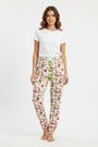 3 Colors Adult Women Christmas Green Face Bottom Pants Pajamas Aier Wholesale