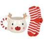 Rudolph Reindeer Christmas Mug and Socks Set Something Different Wholesale