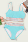 Teal Banded Bikini Florida Girl Fashion Boutique
