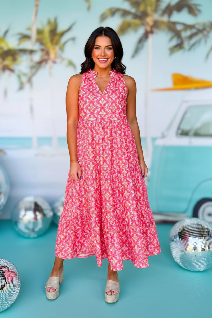 Floral Tiered Maxi Florida Girl Fashion Boutique