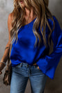 Satin One Shoulder Top Florida Girl Fashion Boutique