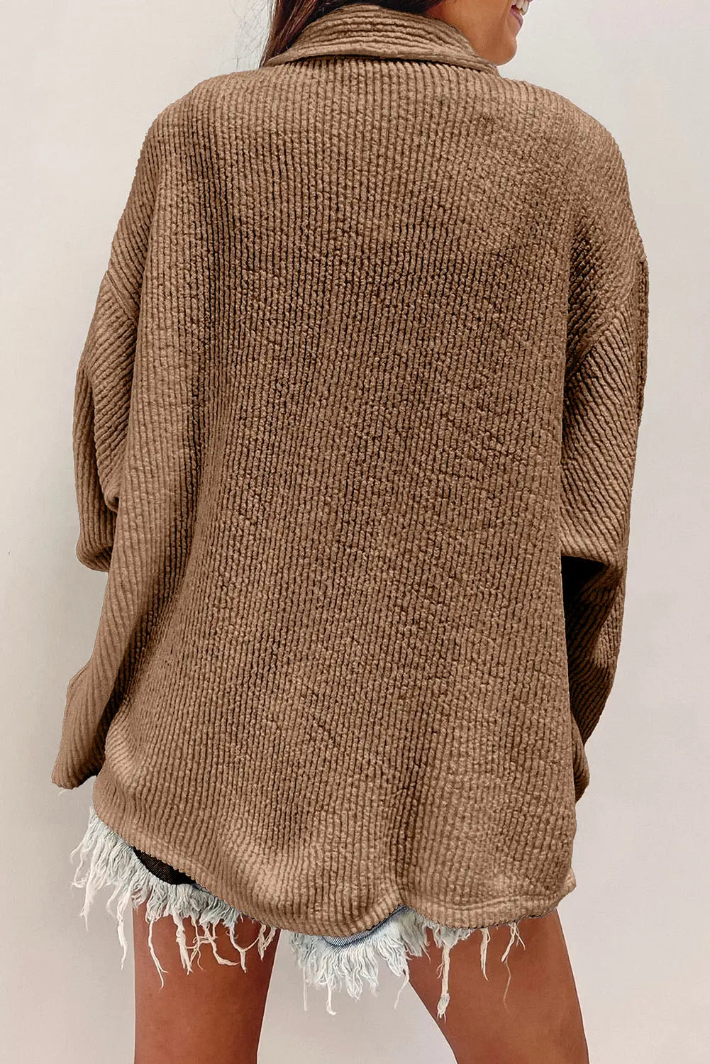 Cozy Days Textured Button-Up Florida Girl Fashion Boutique