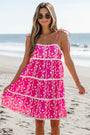 Pink Floral Ric Rac Mini Dress Florida Girl Fashion Boutique