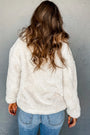 White Fuzzy Jacket Florida Girl Fashion Boutique