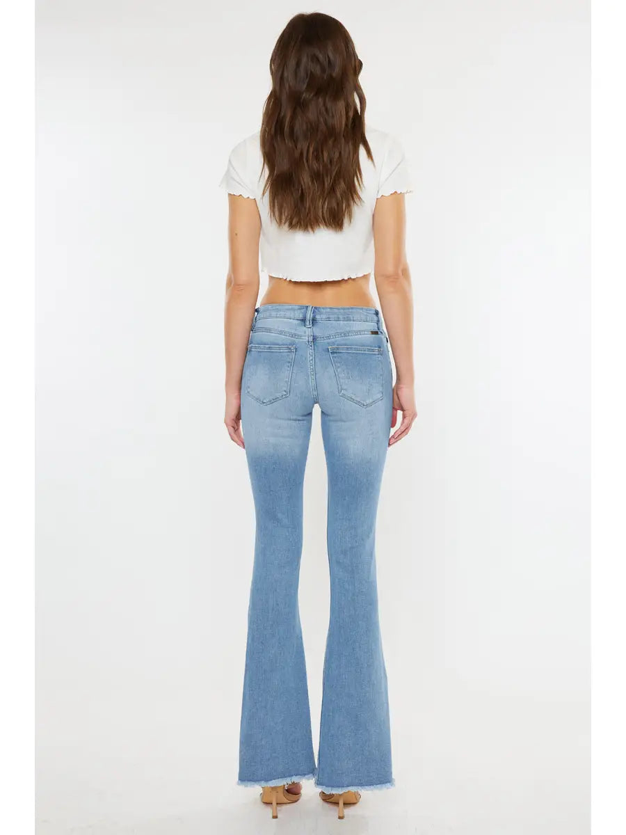 KanCan Tara Mid Rise Flare Jeans Florida Girl Fashion Boutique