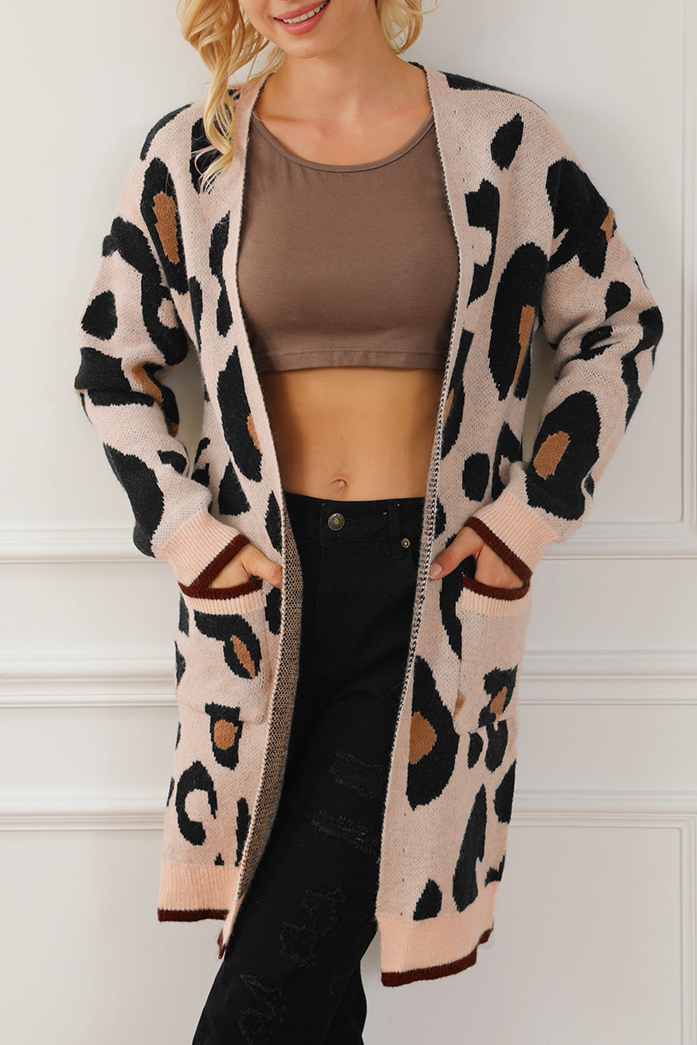 Leopard Print Midi Cardigan Florida Girl Fashion Boutique
