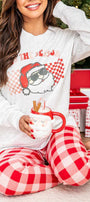Vintage Santa Pj Set Florida Girl Fashion Boutique