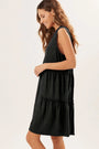 V Neck Tiered Ruffled Flowy Dress Florida Girl Fashion Boutique