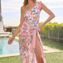 Floral One Piece Suit and Cover Davi and Dani