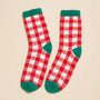 Christmas Fuzzy Socks Assorted Pack of 4 Frem