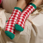 Christmas Fuzzy Socks Assorted Pack of 4 Frem