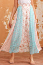 Multi Print Floral Maxi Skirt Florida Girl Fashion Boutique