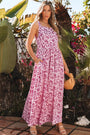 Sunset Bloom Backless Maxi Florida Girl Fashion Boutique