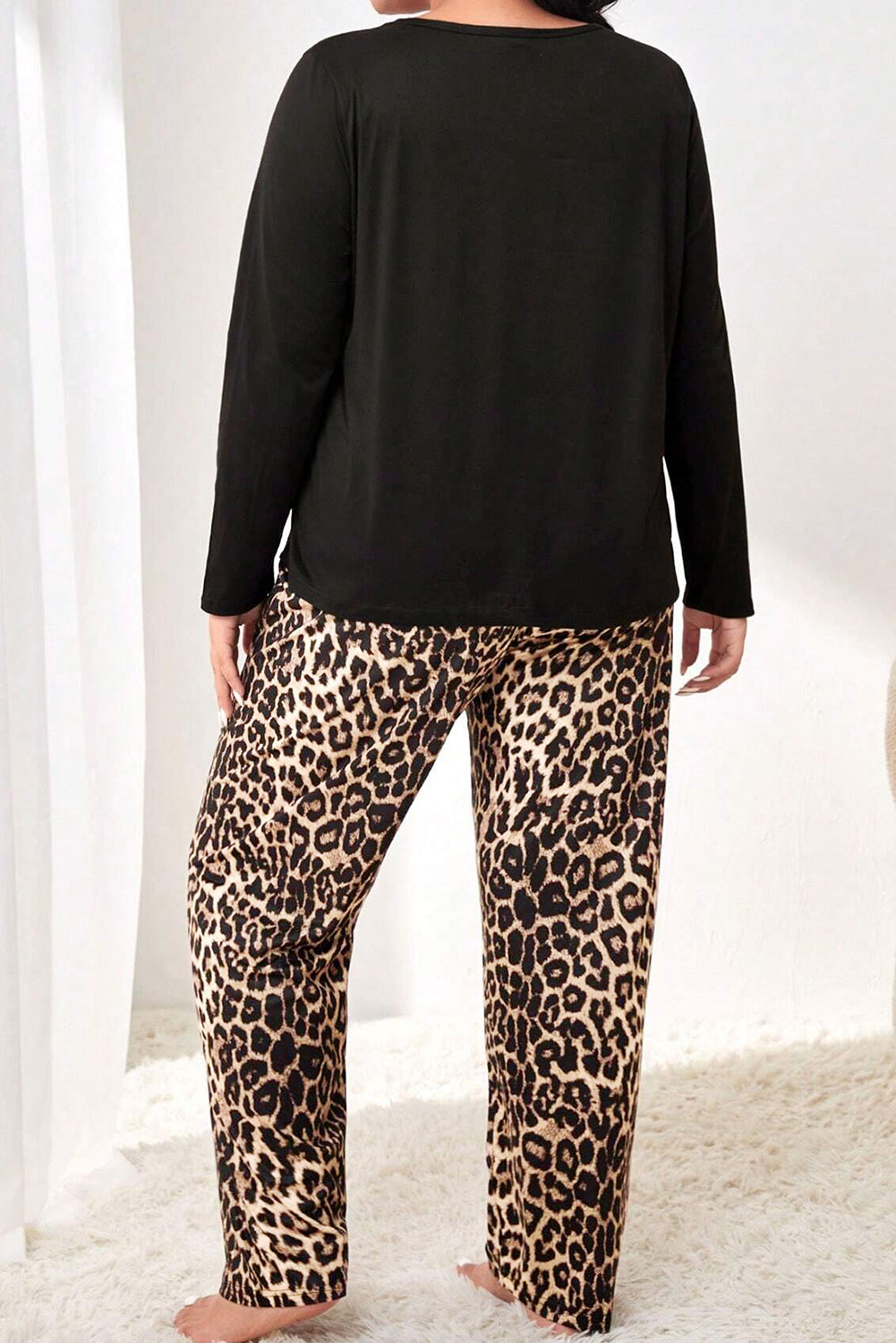 Leopard Patch Pj Set Florida Girl Fashion Boutique