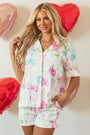 Colorful Bow Pj Set Florida Girl Fashion Boutique