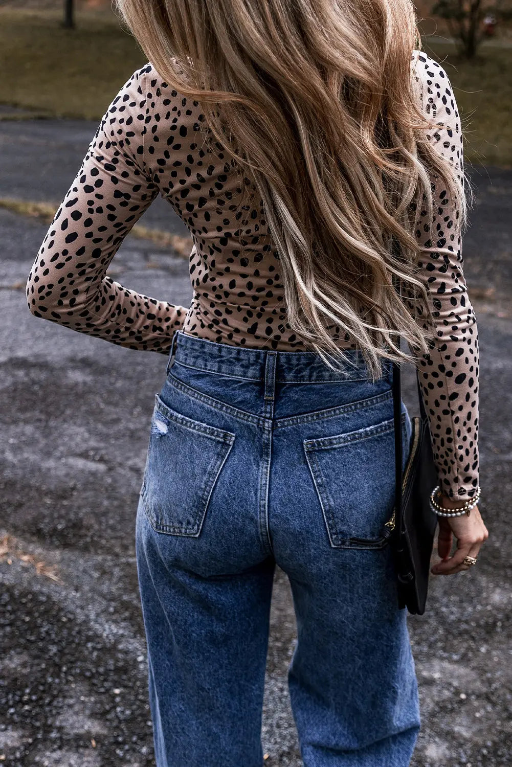 Leopard Long Sleeve Bodysuit Florida Girl Fashion Boutique