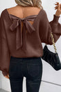 Bowknot Knit Sweater Florida Girl Fashion Boutique
