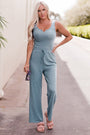 Ribbed Crop Lounge Set Florida Girl Fashion Boutique