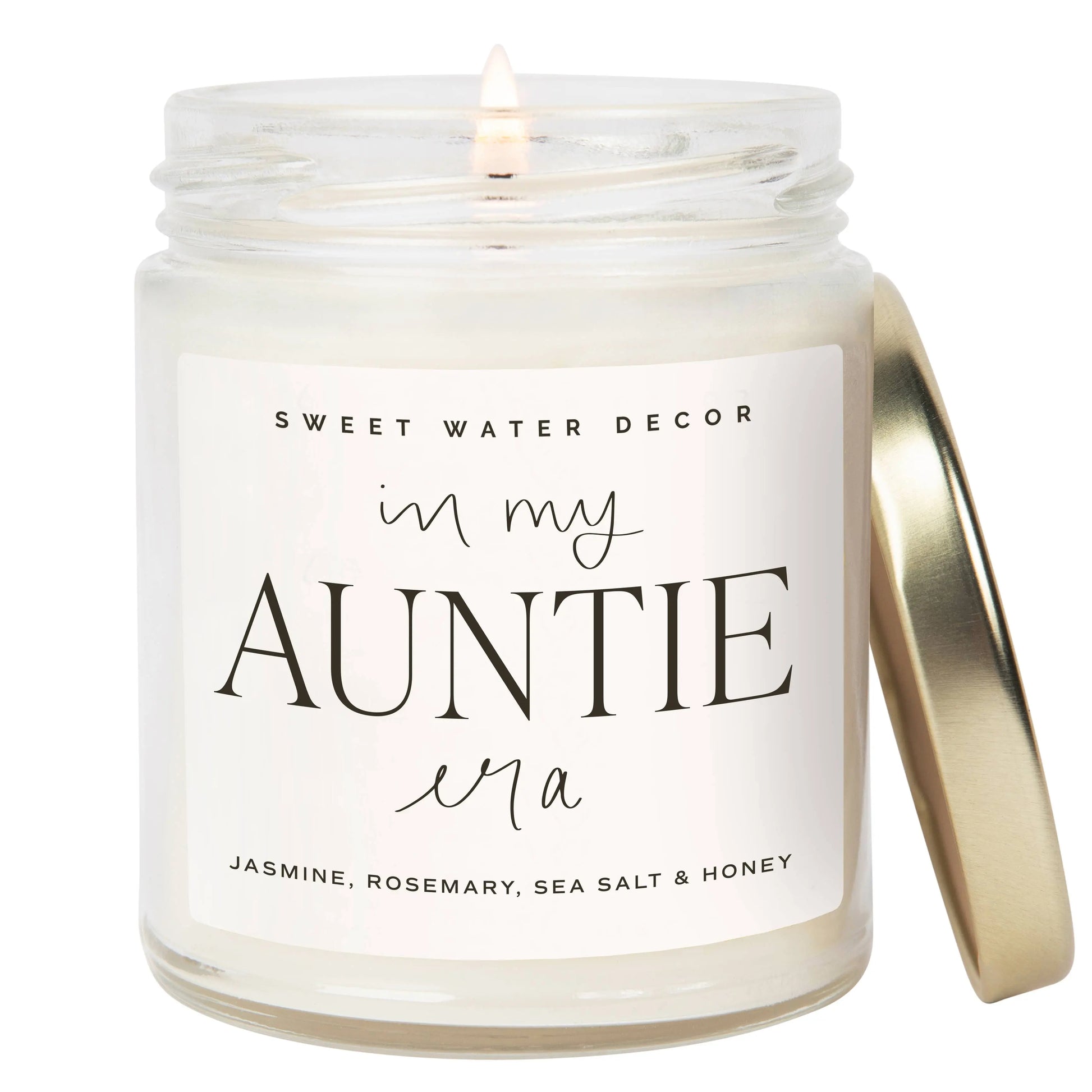 In My Auntie Era Soy Candle Sweet Water Decor