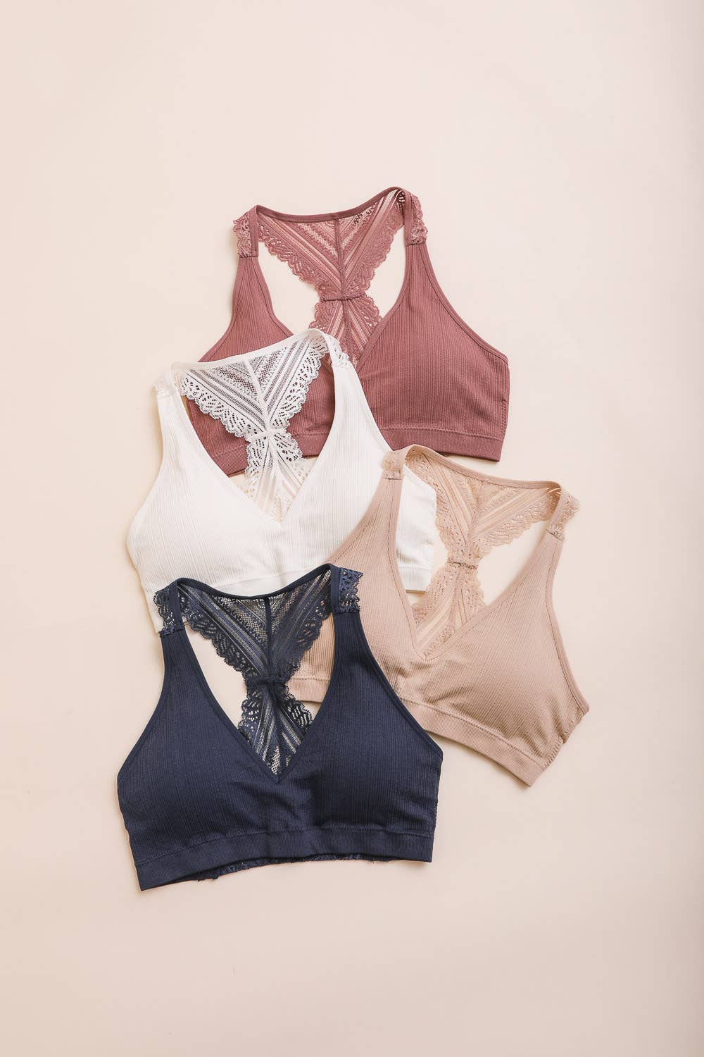 Lace Racerback Bralette Leto Accessories