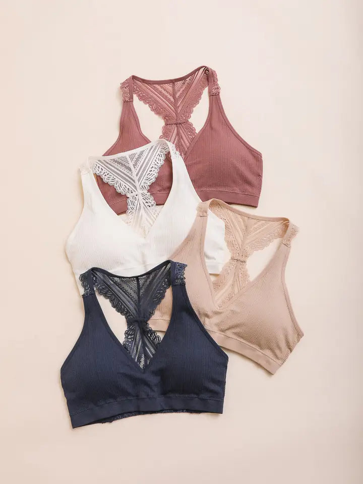 Lace Racerback Bralette Leto Accessories