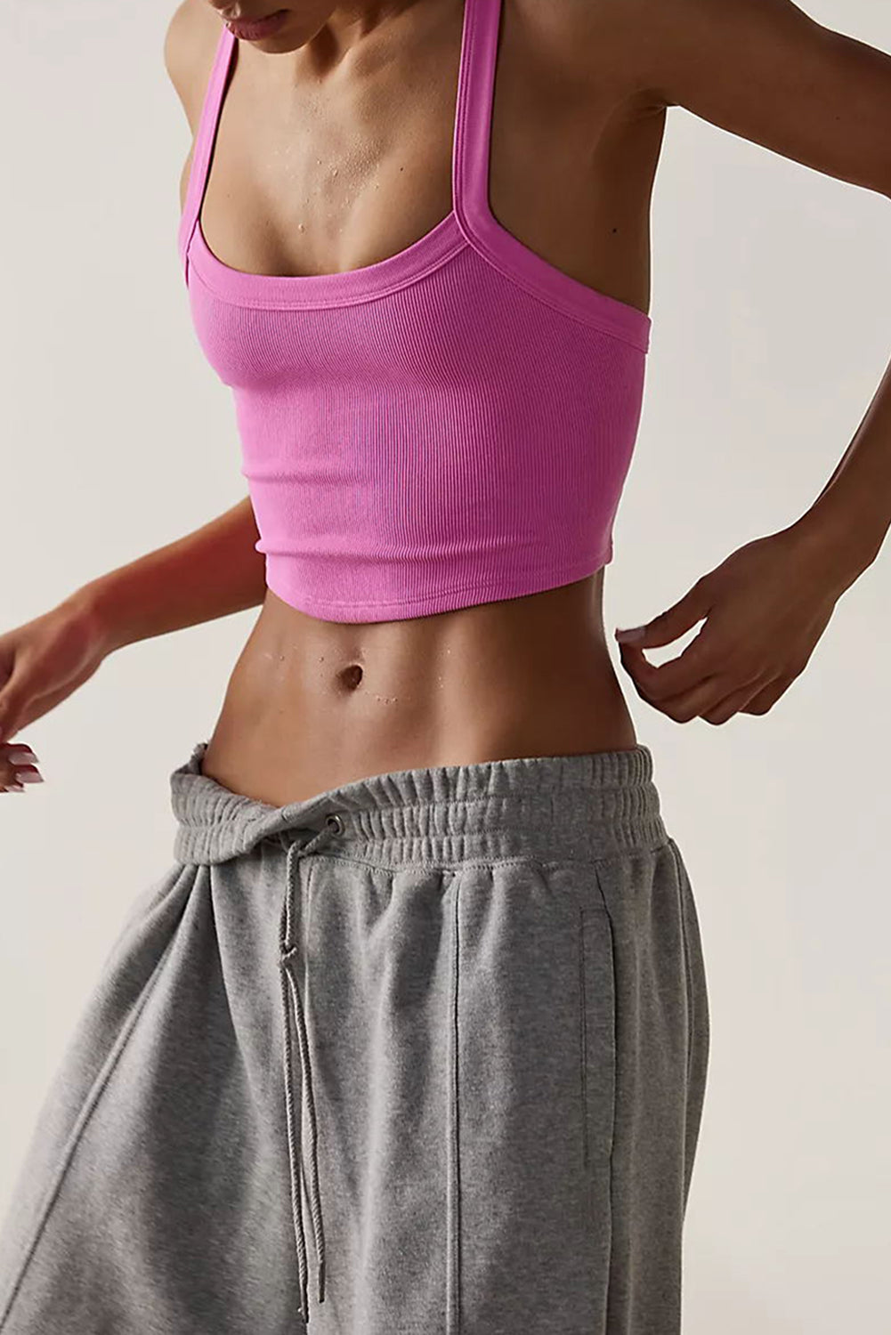 Racerback Cropped Tank Florida Girl Fashion Boutique