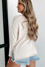 "Champagne Please" Graphic Sweater Florida Girl Fashion Boutique