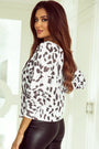 Leopard Crew Neck Sweater Florida Girl Fashion Boutique