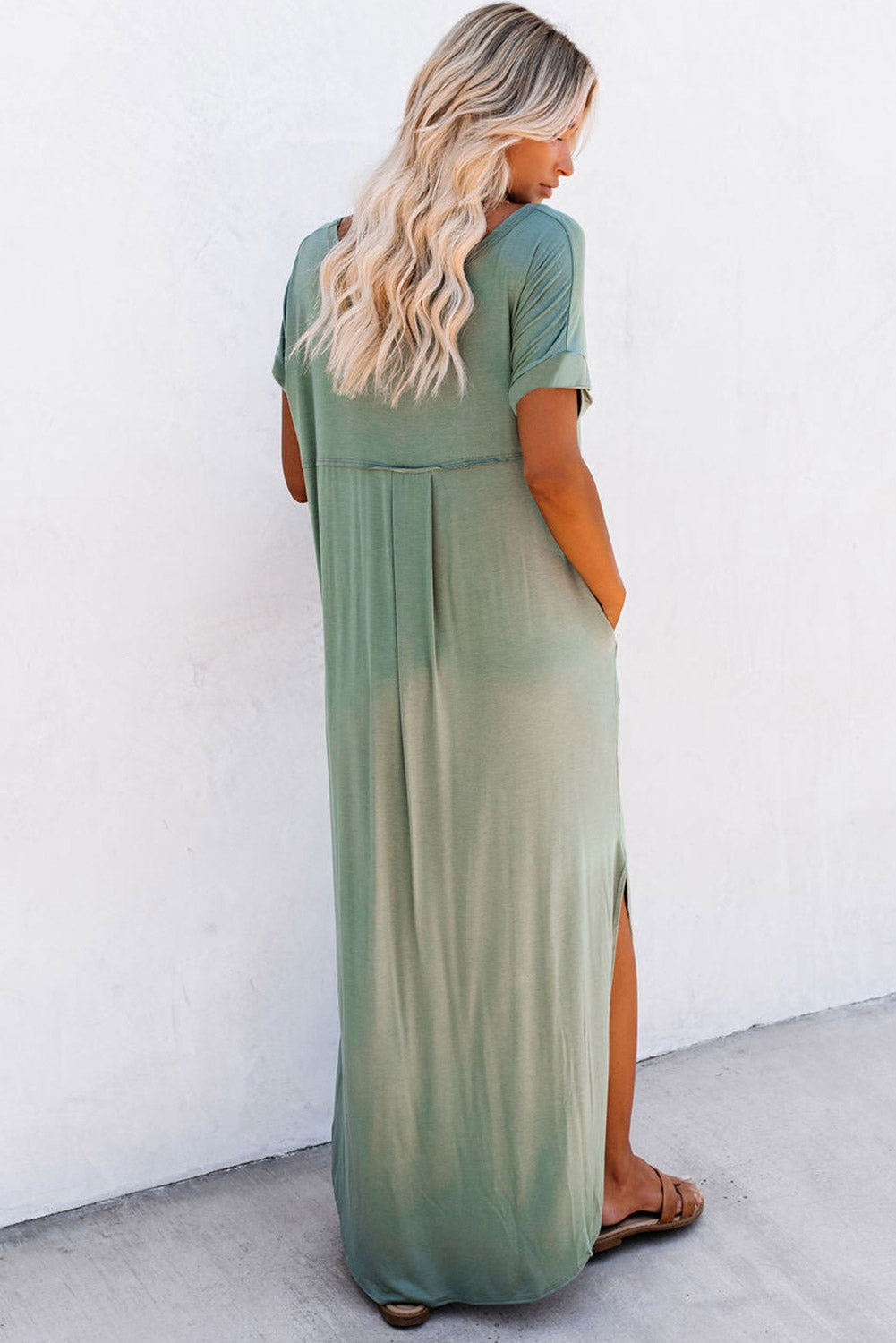 Side Split T-Shirt Dress Florida Girl Fashion Boutique