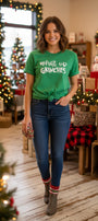 What Up Grinches Christmas Tee - Green