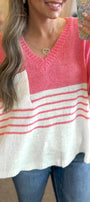 V Neck Knitted Top Florida Girl Fashion Boutique