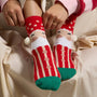 Christmas Fuzzy Socks Assorted Pack of 4 Frem
