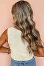 Lace Front Sweater Vest Florida Girl Fashion Boutique