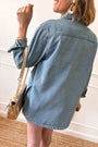 Weekend Vibes Denim Shacket Florida Girl Fashion Boutique