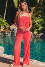 Ruffle Tired Cami and Pant Set Florida Girl Fashion Boutique