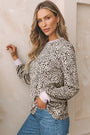Animal Print Long Sleeve Top Florida Girl Fashion Boutique